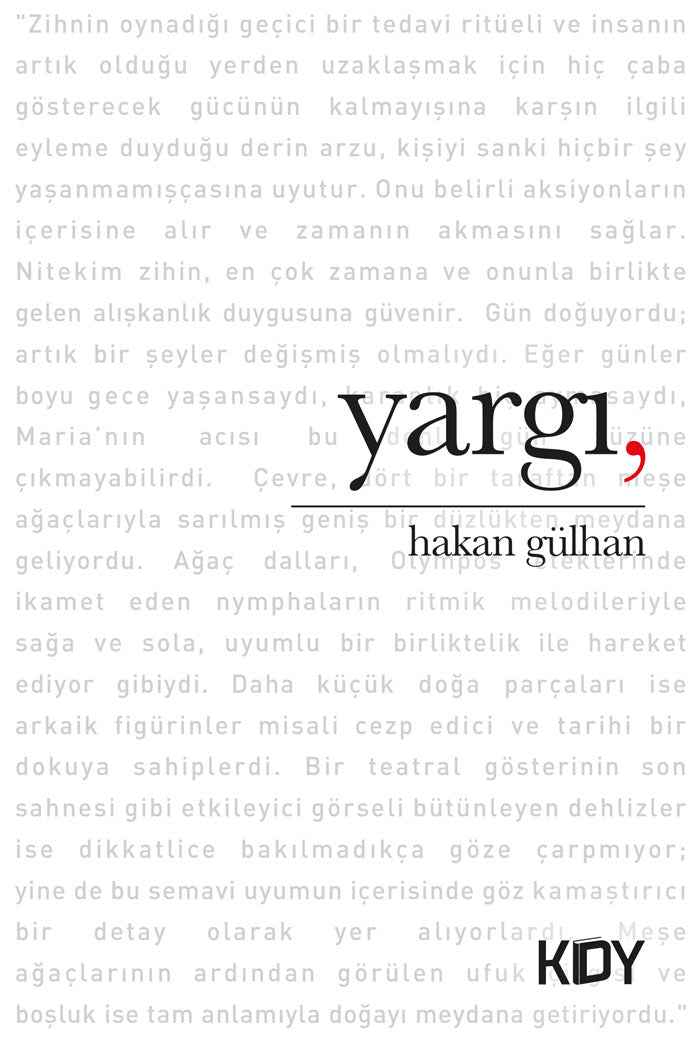 Yargı - Hakan Gülhan kitap kapağı