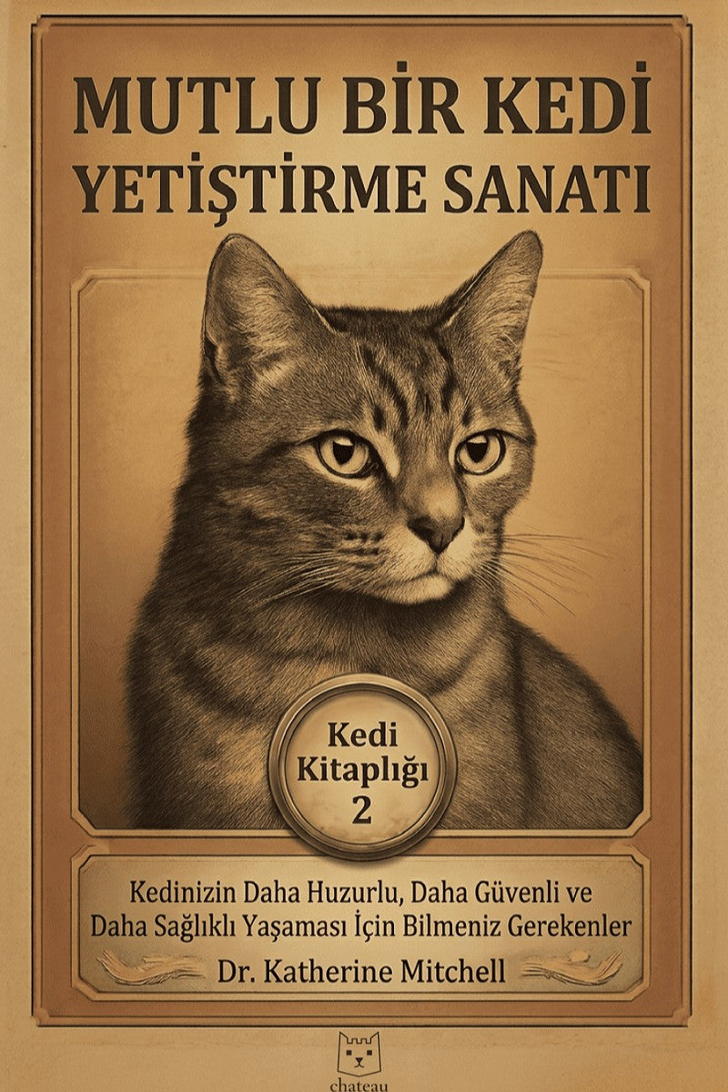 Mutlu Bir Kedi Yetiştirme Sanatı / Kedi Kitaplığı 2 - Katherine Mitchell kitap kapağı