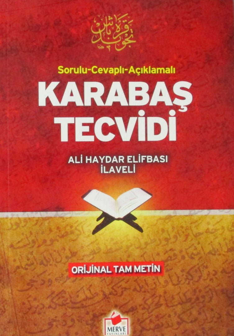 Soru-Cevaplı Açıklamalı Karabaş Tecvidi - Kasım Yayla kitap kapağı