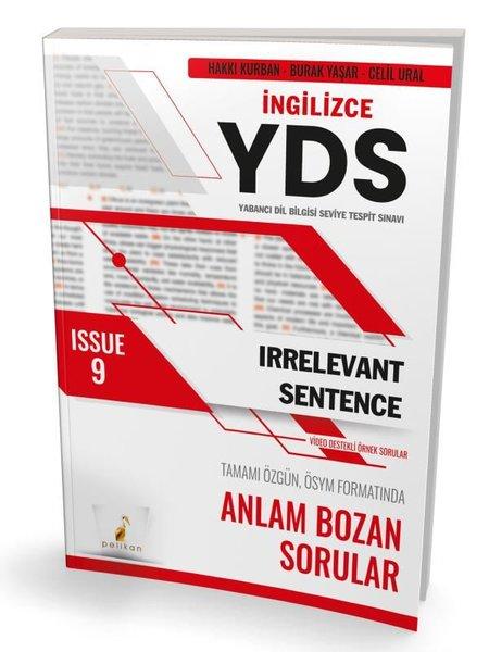 YDS İngilizce Vocabulary and Grammar Issue 9 | Pelikan Yayınları (İnce Kapak) - Resim 1