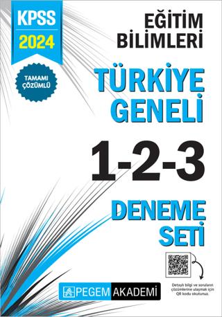 2024 KPSS Eğitim Bilimleri Tamamı Çözümlü Türkiye Geneli 1-2-3 (3'lü Deneme Seti)
