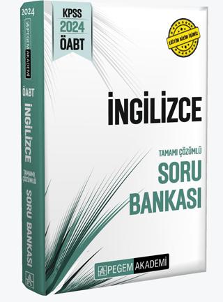 2024 KPSS ÖABT İngilizce Soru Bankası