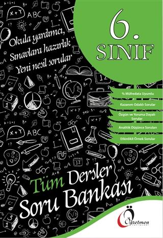 6. Sınıf Tüm Dersler Soru Bankası