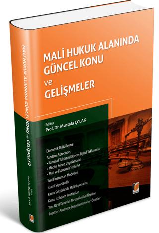 Mali Hukuk Alanında Güncel Konu ve Gelişmeler | Adalet Yayınevi (Ciltli) - Resim 1