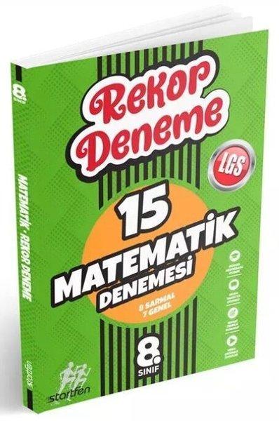 8. Sınıf Matematik Rekor Deneme | Startfen Yayınları (İnce Kapak) - Resim 1