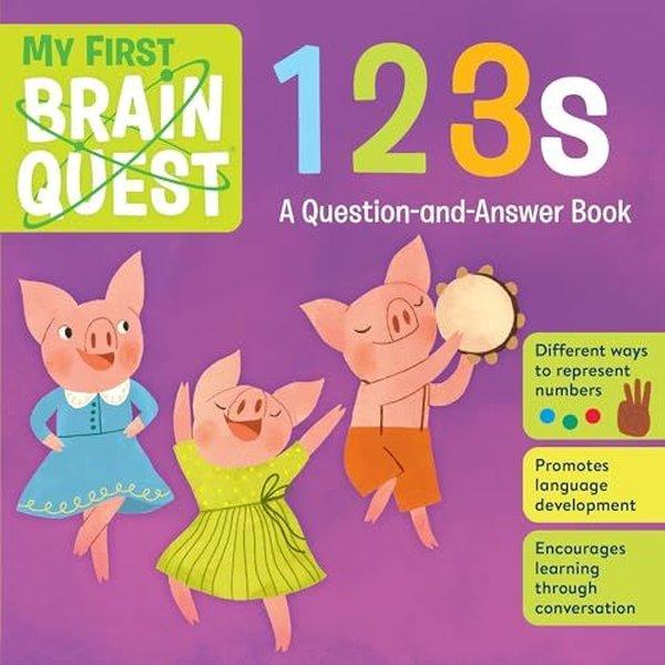 My First Brain Quest 123s : A Question - and - Answer Book | Workman Publishing (İnce Kapak) - Resim 1