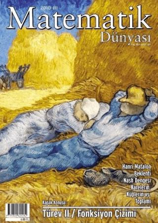 Matematik Dünyası Dergisi Sayı:84 Yıl:2010 – III | Nesin Yayınevi (Ciltsiz) - Resim 1