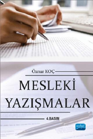 Mesleki Yazışmalar | Nobel Akademik Yayıncılık (Ciltsiz) - Resim 1