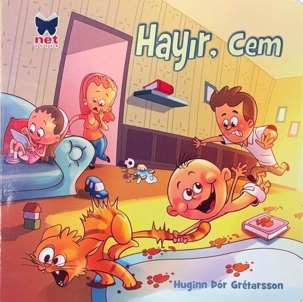 Hayır, Cem | Net Çocuk Yayınları (İnce Kapak) - Resim 1