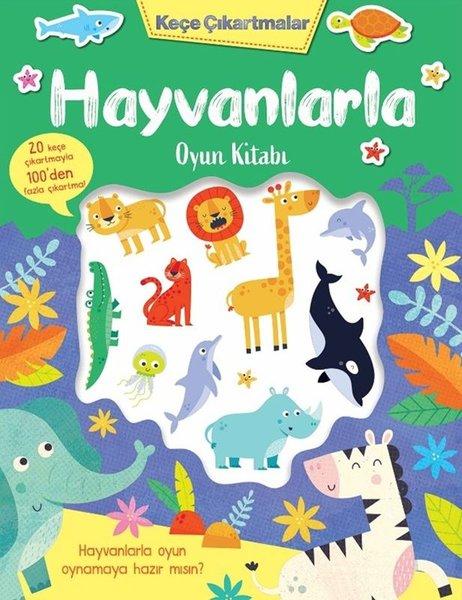 Hayvanlarla Oyun Kitabı - Keçe Çıkartmalar | İndigo Çocuk (İnce Kapak) - Resim 1