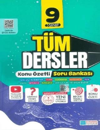 9. Sınıf Tüm Dersler Soru Bankası | Evrensel İletişim Yayınları (Ciltsiz) - Resim 1