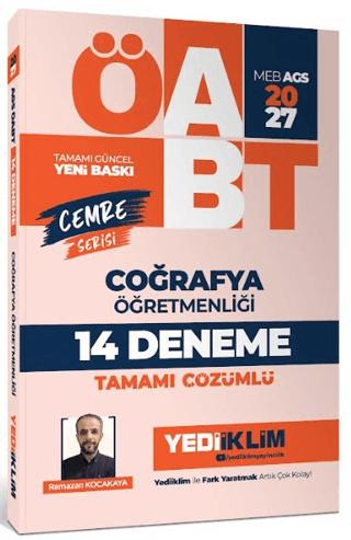 2027 MEB AGS ÖABT Cemre Serisi Coğrafya Öğretmenliği Tamamı Çözümlü 14 Deneme | Yediiklim Yayınları (Ciltsiz) - Resim 1