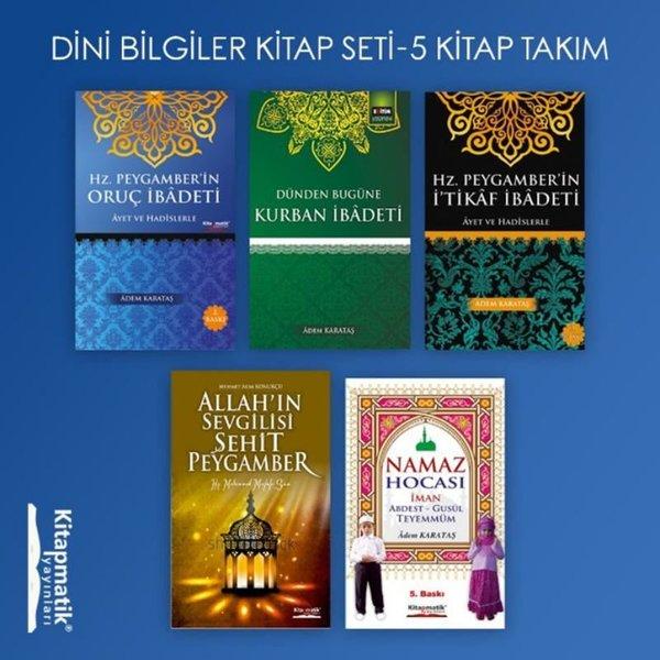 Dini Bilgiler Kitap Seti - 5 Kitap Takım | Kitapmatik Yayınları (İnce Kapak) - Resim 1