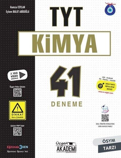 TYT Kimya 41 Deneme | Üçgen Akademi (İnce Kapak) - Resim 1