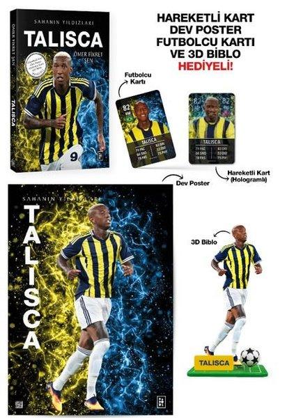Talisca-Sahanın Yıldızları - Hareketli Kart - Dev Poster - Futbolcu Kartı ve 3D Biblo Hediyeli! | Parodi Yayınları (İnce Kapak) - Resim 1