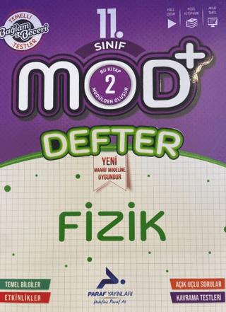 11. Sınıf Mod Fizik Defter | Paraf Yayınları (Ciltsiz) - Resim 1