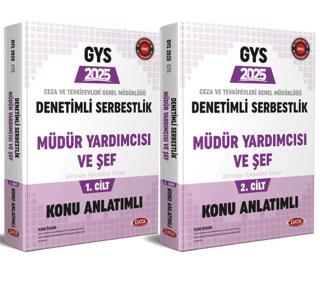 2025 Ceza ve Tevkifevleri Denetimli Serbestlik, Müdür Yardımcılığı ve Şeflik GYS Konu Anlatımlı 1-2