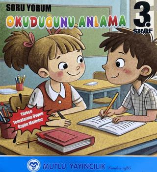 3. Sınıf Soru Yorum Okuduğunu Anlama | Mutlu Yayıncılık (Ciltsiz) - Resim 1