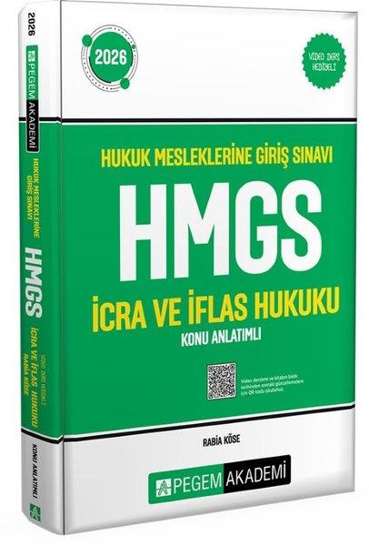 2026 Hukuk Mesleklerine Giriş Sınavı HMGS İcra ve İflas Hukuku Konu Anlatımlı | Pegem Akademi Yayıncılık (İnce Kapak) - Resim 1