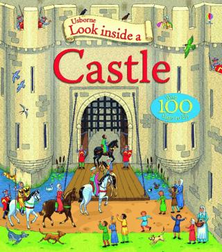 Look Inside a Castle | Usborne (Ciltli) - Resim 1