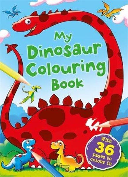 My Dinosaur Colouring Book | Bonnier Books UK (İnce Kapak) - Resim 1