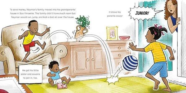 Football Stories: Neymar | Hachette Children (İnce Kapak) - Resim 2