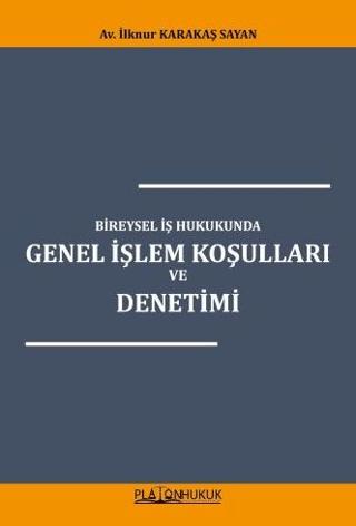 Bireysel İş Hukukunda Genel İşlem Koşulları ve Denetimi