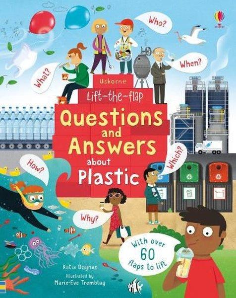 Lift-the-Flap Questions and Answers About Plastic | Usborne (Ciltli) - Resim 1