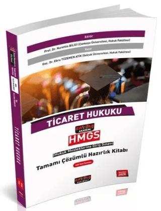 2025 HMGS Ticaret Hukuku Hazırlık Kitabı Çözümlü | Savaş Yayınevi (Ciltsiz) - Resim 1
