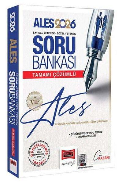 2026 ALES VIP Sayısal - Sözel Yetenek Tamamı Çözümlü Soru Bankası | Yargı Yayınları (İnce Kapak) - Resim 1