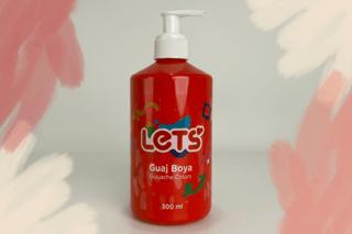 Let’s Guaj Boya Kırmızı 500 ml | Lets - Resim 1