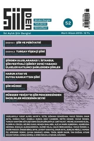 Şiirden İki Aylık Şiir Dergisi Sayı: 52 Mart - Nisan 2019 | Şiirden Yayıncılık (Ciltsiz) - Resim 1