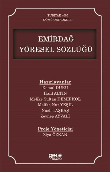 Emirdağ Yöresel Sözlüğü | Gece Kitaplığı (İnce Kapak) - Resim 1
