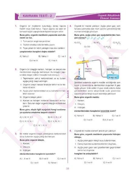 YKS Organik Kimya Soru Bankası 2.Oturum | Karekök Eğitim Yayın (İnce Kapak) - Resim 4