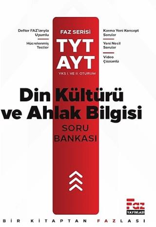 TYT-AYT Din Kültürü ve Ahlak Bilgisi Soru Bankası | Faz Yayınları (Ciltsiz) - Resim 1