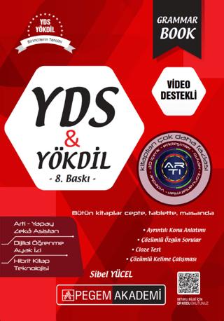 YDS YÖKDİL Grammar Book | Pegem Akademi Yayıncılık (Ciltsiz) - Resim 1