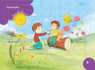 4-6 Yaş Dayanışma Puzzle 42 Parça | Türkiye Diyanet Vakfı Yayınları - Resim 1