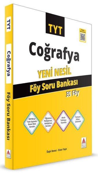 TYT Coğrafya Yeni Nesil Föy Soru Bankası | Delta Kültür-Eğitim (İnce Kapak) - Resim 1