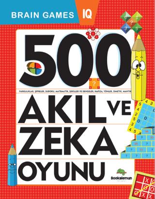 500 Akıl ve Zeka Oyunu | Bookalemun Yayınevi (Ciltsiz) - Resim 1