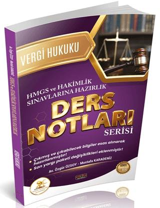 HUKAL HMGS - Hakimlik Vergi ve Vergi Usul Hukuku Ders Notları | Savaş Yayınevi (Ciltsiz) - Resim 1