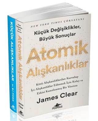 Atomik Alışkanlıklar - Küçük Alışkanlıklar Takım Set 2 Kitap | Pegasus Yayınları (Ciltsiz) - Resim 1