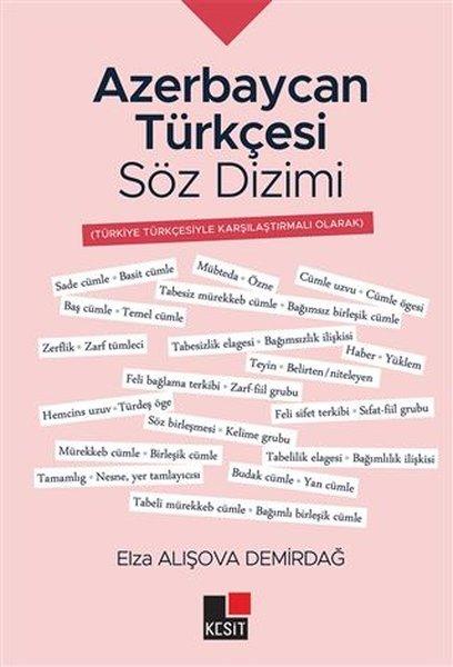 Azerbaycan Türkçesi Söz Dizimi | Kesit Yayınları (İnce Kapak) - Resim 1