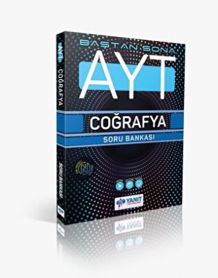 Yanıt AYT Baştan Sona Coğrafya Soru Bankası - Kolektif kitap kapağı