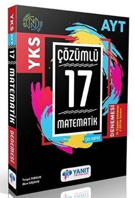 YKS AYT Matematik Çözümlü 17 Çek Kopar Denemesi - Kolektif kitap kapağı