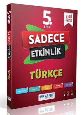 5. Sınıf Türkçe Sadece Etkinlik - Kolektif kitap kapağı