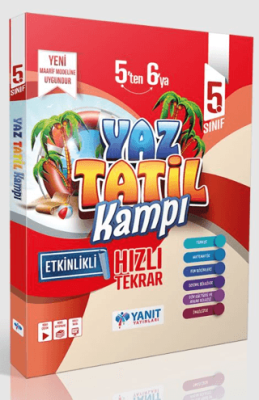 5. Sınıf Etkinlikli Yaz Tatil Kitabı - Kolektif kitap kapağı