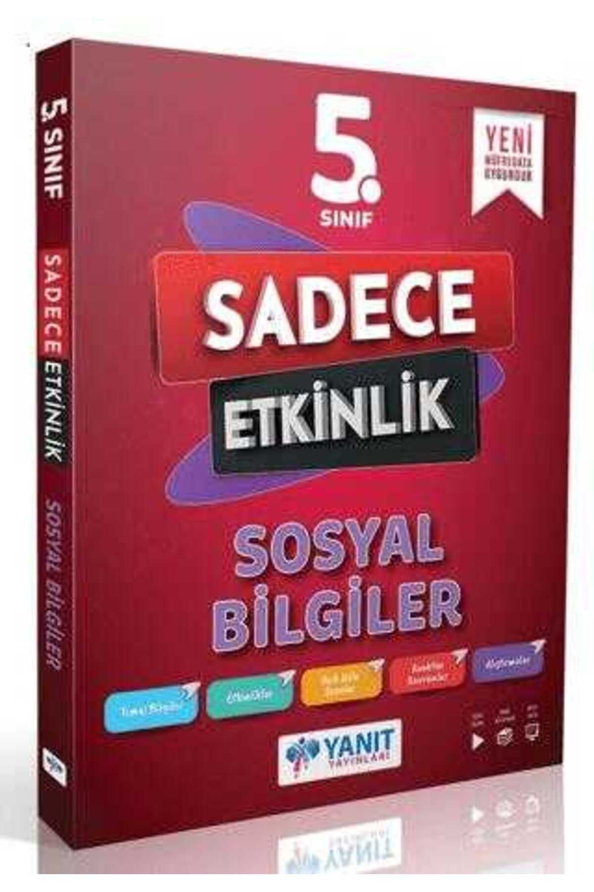 Yanıt Yayınları 5. Sınıf Sadece Etkinlik Soru Bankası - Kolektif kitap kapağı