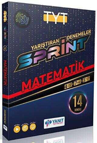 Yanıt Yayınları Yks Tyt Matematik Sprint 14 Deneme Video Çözümlü - Kolektif kitap kapağı