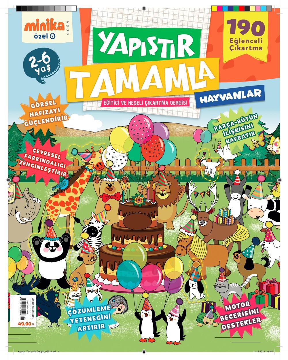 Turkuvaz Dergi YAPIŞTIR TAMAMLA 6 | Turkuvaz Dergi