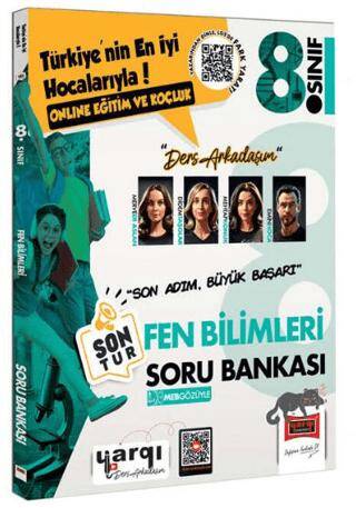 Yargı Ders Arkadaşım 8. Sınıf LGS Fen Bilimleri Son Tur Soru Bankası - Merve Er Aslan kitap kapağı